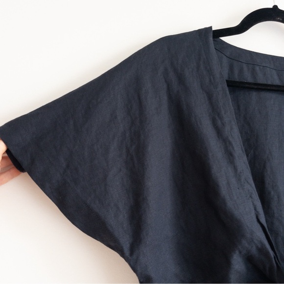 SIR the label Navy Open-Back Blouse - Picture 7 of 12